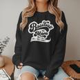 Baseball Mom Will Yell Loudly Women Crewneck Sweatshirt