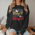 Baseball Moms Bling It & Their Sons Bring It For Women Women Crewneck Sweatshirt Baseball Moms Bling It & Their Sons Bring It For Women Women Crewneck Sweatshirt