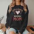 Baseball Moms Game Practice Sports School Kids Women Crewneck Sweatshirt Baseball Moms Game Practice Sports School Kids Women Crewneck Sweatshirt