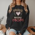 Baseball Moms Mother Kids Girls Boys School Game Women Crewneck Sweatshirt