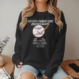 My Boy Might Not Always Swing Humors Baseball Mom Women Crewneck Sweatshirt My Boy Might Not Always Swing Humors Baseball Mom Women Crewneck Sweatshirt