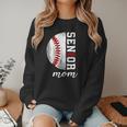 Class Of 2025 Senior 2025 Baseball Mom 2025 Women Crewneck Sweatshirt