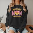 Coquette Baseball Mom Bow Like A Normal Mom But Mother's Day Women Crewneck Sweatshirt Coquette Baseball Mom Bow Like A Normal Mom But Mother's Day Women Crewneck Sweatshirt