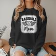 Custom Baseball Mom Number 5 Heart For Mom Women Crewneck Sweatshirt Custom Baseball Mom Number 5 Heart For Mom Women Crewneck Sweatshirt