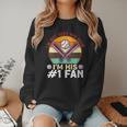 I'm Not Just His Mom Baseball Moms Baseball Mothers Women Crewneck Sweatshirt I'm Not Just His Mom Baseball Moms Baseball Mothers Women Crewneck Sweatshirt