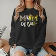 Mom Of Both Softball Baseball Mom Women Crewneck Sweatshirt