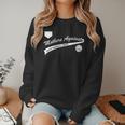 Mothers Against Baseball Pants Baseball Mom Women Crewneck Sweatshirt