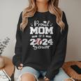 Proud Mom Of a 2024 Senior Baseball Mom 2024 Graduate Women Crewneck Sweatshirt Proud Mom Of a 2024 Senior Baseball Mom 2024 Graduate Women Crewneck Sweatshirt