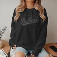 I Only Raise Ballers Baseball Mom & Parent Sports Women Crewneck Sweatshirt