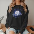 School Spirit Panthers Panther Pride Baseball Mom For Women Women Crewneck Sweatshirt