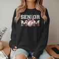 Senior Mom Class Of 2024 Baseball Mom Bandana Graduation Women Crewneck Sweatshirt