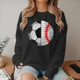 Soccer Baseball Player Soccer Baseball Mom Women Crewneck Sweatshirt Soccer Baseball Player Soccer Baseball Mom Women Crewneck Sweatshirt