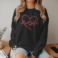 I Am Somebody's Loudmouth Baseball Mama Baseball Mom Women Crewneck Sweatshirt