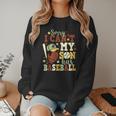 Sorry I Can't My Son Has Baseball Mother’s Day Baseball Mom Women Crewneck Sweatshirt Sorry I Can't My Son Has Baseball Mother’s Day Baseball Mom Women Crewneck Sweatshirt