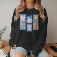 Stamps Coquette Bow Baseball Kids Youth Girls Baseball Mom Women Crewneck Sweatshirt Stamps Coquette Bow Baseball Kids Youth Girls Baseball Mom Women Crewneck Sweatshirt