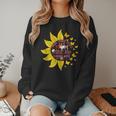 I Have Three Titles Baseball Mom Nurse And Caring Wife Mama Women Crewneck Sweatshirt