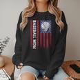 Vintage Baseball Mom Proud Family Summer Baseball Player Women Crewneck Sweatshirt Vintage Baseball Mom Proud Family Summer Baseball Player Women Crewneck Sweatshirt