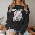Vintage Baseball Mommy Mother's Day Sports Lover Mom Women Crewneck Sweatshirt Vintage Baseball Mommy Mother's Day Sports Lover Mom Women Crewneck Sweatshirt
