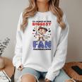 Always Your Biggest Fan Baseball Mom Women Crewneck Sweatshirt