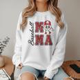 Baseball Mama Baseball Mom Game Day Senior Night Women Crewneck Sweatshirt Baseball Mama Baseball Mom Game Day Senior Night Women Crewneck Sweatshirt