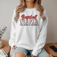 Baseball Mama Retro Groovy Baseball Mom Women Mother's Day Women Crewneck Sweatshirt Baseball Mama Retro Groovy Baseball Mom Women Mother's Day Women Crewneck Sweatshirt