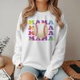 Baseball Mama Sport Women Proud Baseball Mom Raglan Baseball Tee Women Crewneck Sweatshirt