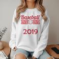 Baseball Mom Since 2019 Women Crewneck Sweatshirt Baseball Mom Since 2019 Women Crewneck Sweatshirt