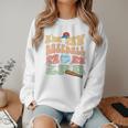 Baseball Mom Celebrate Motherhood In Style Women Crewneck Sweatshirt