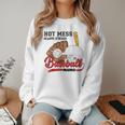Baseball Mom Hot Mess Always Stressed Baseball Mama Women Crewneck Sweatshirt Baseball Mom Hot Mess Always Stressed Baseball Mama Women Crewneck Sweatshirt