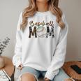 Baseball Mom Mama Mother Women Crewneck Sweatshirt Baseball Mom Mama Mother Women Crewneck Sweatshirt