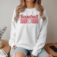 Baseball Mom Mother Mothers Of Baseball Athletes Women Crewneck Sweatshirt Baseball Mom Mother Mothers Of Baseball Athletes Women Crewneck Sweatshirt