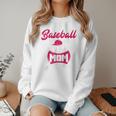 Baseball Mom Raglan Baseball Tee Women Crewneck Sweatshirt