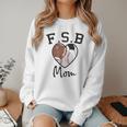 Football Soccer Baseball Mom For Women Women Crewneck Sweatshirt