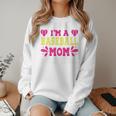 I'm A Baseball Mom Of Course I'm Broke Baseball Mom Premium Women Crewneck Sweatshirt