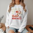 I'm Not Yelling This Is My Baseball Nana Voice Baseball Mom Premium Women Crewneck Sweatshirt I'm Not Yelling This Is My Baseball Nana Voice Baseball Mom Premium Women Crewneck Sweatshirt