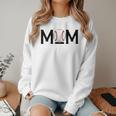 Loud & Proud Baseball Mom Softball Mother Women Mommy Women Crewneck Sweatshirt