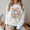 In My Mom Of Ballers Era Groovy Volleyball Baseball Mom Cute Women Crewneck Sweatshirt In My Mom Of Ballers Era Groovy Volleyball Baseball Mom Cute Women Crewneck Sweatshirt