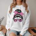 Mother Day Mama Retro Mama Mommy Baseball Mom Women Crewneck Sweatshirt Mother Day Mama Retro Mama Mommy Baseball Mom Women Crewneck Sweatshirt