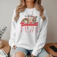 Retro Coffee Baseball Mama Mother's Day Baseball Mom Premium Women Crewneck Sweatshirt Retro Coffee Baseball Mama Mother's Day Baseball Mom Premium Women Crewneck Sweatshirt