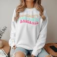 Somebody's Loudmouth Baseball Mama Baseball Mom Premium Women Crewneck Sweatshirt Somebody's Loudmouth Baseball Mama Baseball Mom Premium Women Crewneck Sweatshirt