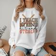 I Teach My Kids To Hit And Steal Baseball Moms Quote Women Crewneck Sweatshirt