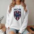 USA Mum Mother's Day Baseball Mom Women Crewneck Sweatshirt USA Mum Mother's Day Baseball Mom Women Crewneck Sweatshirt