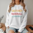 When A Mother Signs Child Up For Baseball Baseball Mom Premium Women Crewneck Sweatshirt When A Mother Signs Child Up For Baseball Baseball Mom Premium Women Crewneck Sweatshirt