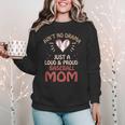 Ain’t No Drama Just a Loud & Proud Baseball Mom Women Crewneck Sweatshirt Ain’t No Drama Just a Loud & Proud Baseball Mom Women Crewneck Sweatshirt