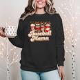 Baseball Mama Coffee Game Day Vibes Baseball Mom Women Crewneck Sweatshirt Baseball Mama Coffee Game Day Vibes Baseball Mom Women Crewneck Sweatshirt