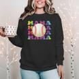Baseball Mama Sport Women Proud Baseball Mom Women Crewneck Sweatshirt Baseball Mama Sport Women Proud Baseball Mom Women Crewneck Sweatshirt