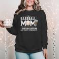 Baseball Mom Caffeine Fueled Game Day Essential Women Crewneck Sweatshirt Baseball Mom Caffeine Fueled Game Day Essential Women Crewneck Sweatshirt