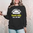 Baseball Mom Coach's Wife All In One Sports Player Coach Women Crewneck Sweatshirt Baseball Mom Coach's Wife All In One Sports Player Coach Women Crewneck Sweatshirt