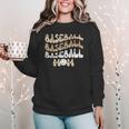 Baseball Mom Distressed Vintage Sports Player Calls Me Mom Women Crewneck Sweatshirt Baseball Mom Distressed Vintage Sports Player Calls Me Mom Women Crewneck Sweatshirt