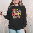 In My Baseball Mom Era Cute Mommy Groovy Women Crewneck Sweatshirt In My Baseball Mom Era Cute Mommy Groovy Women Crewneck Sweatshirt